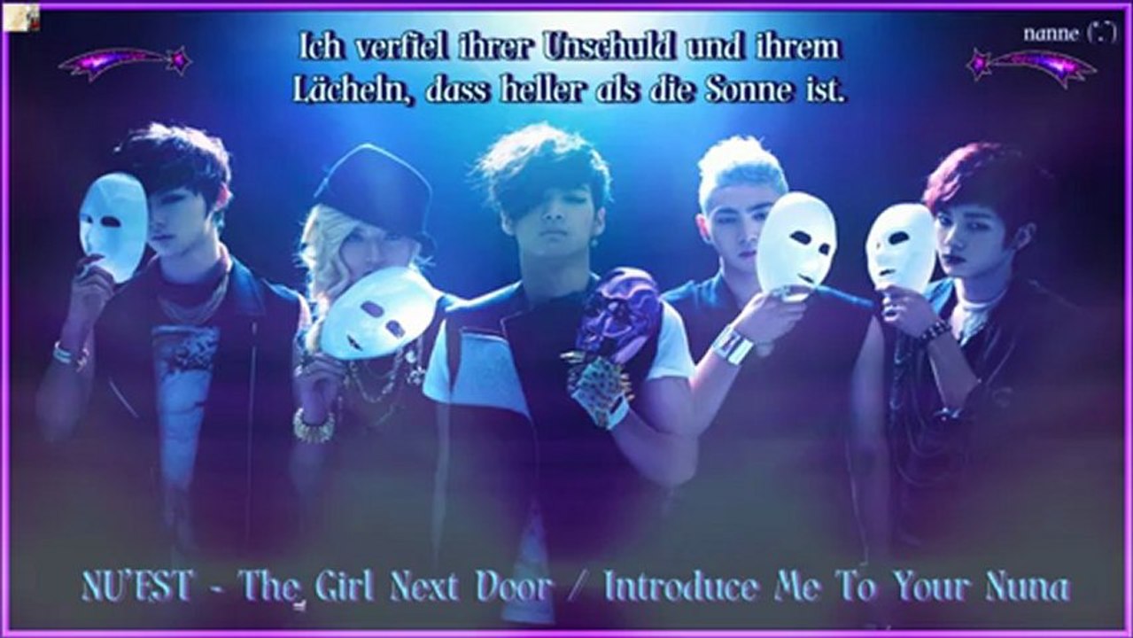 NU'EST - Introduce Me To Your Nuna k-pop [german sub]