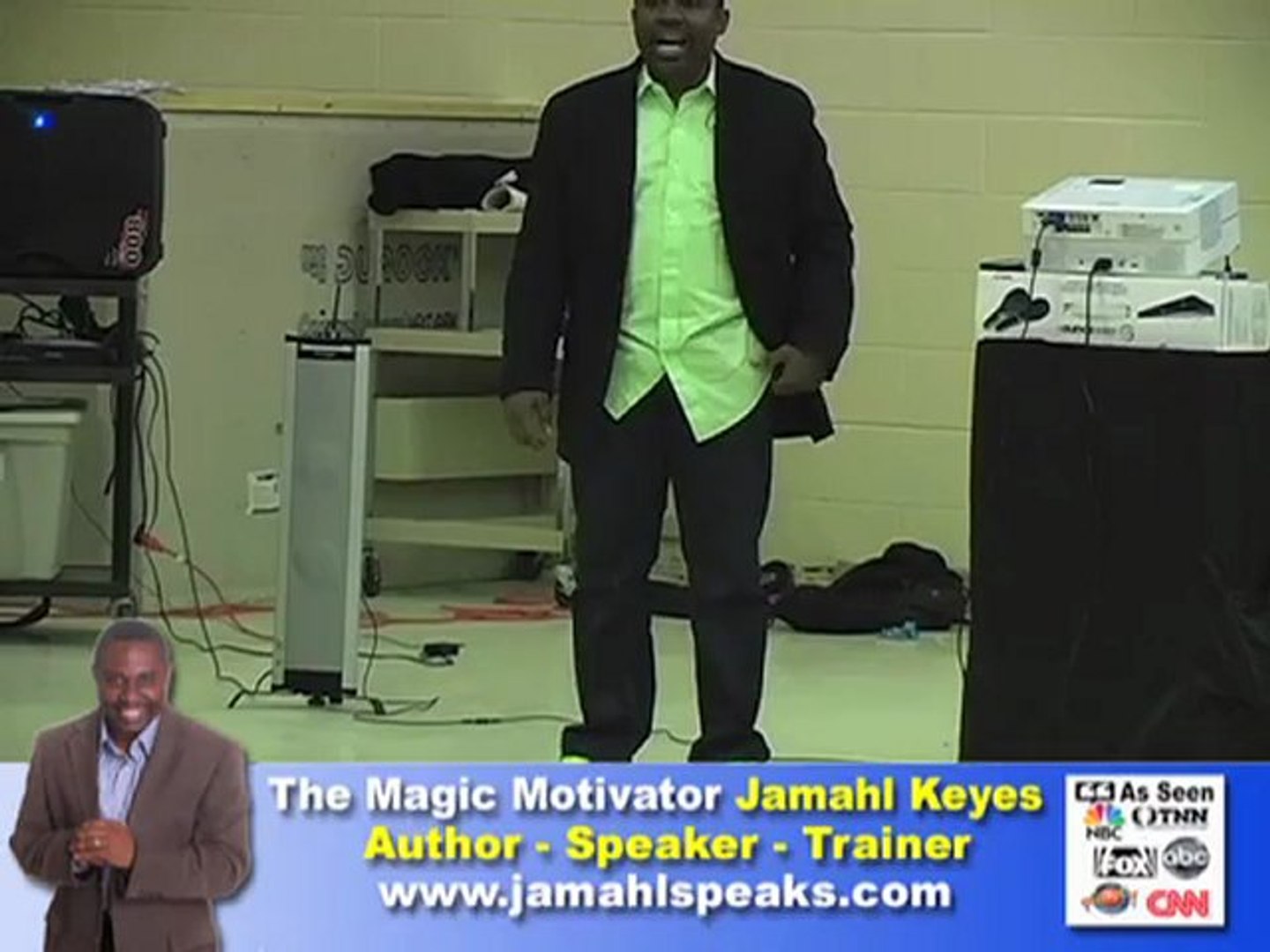 Jamahl Keyes Recognized School Assembly Speaker.