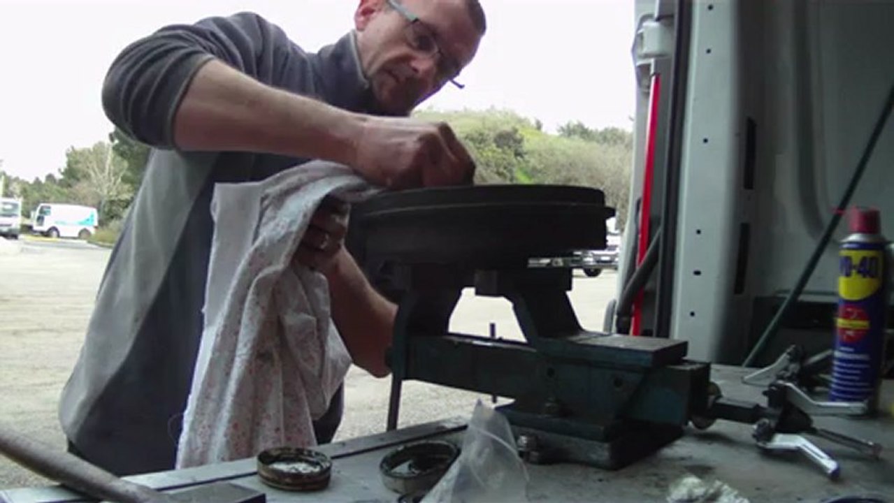 Dépose Repose roulements de tambours avant.