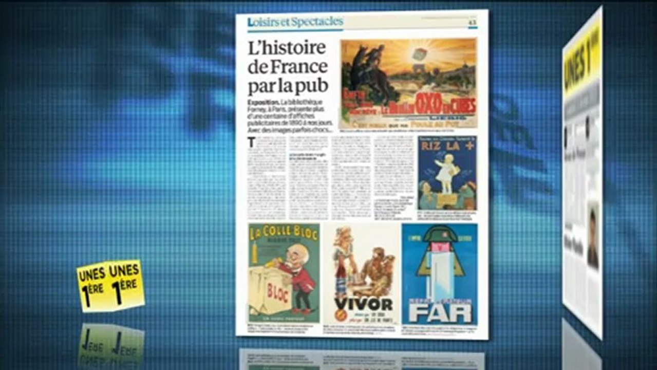 Revue de presse Unes 1ère - 15 février 2013