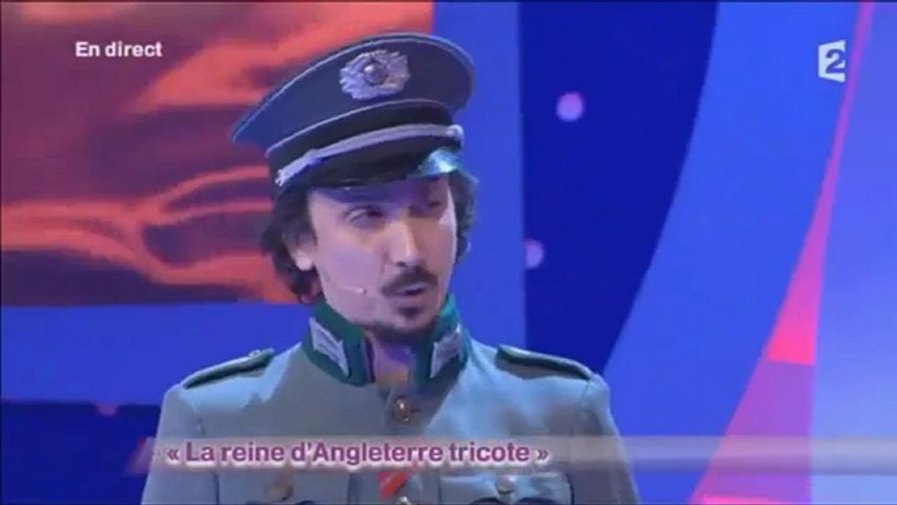 En guest avec Zidani La reine d'Angleterre tricote
