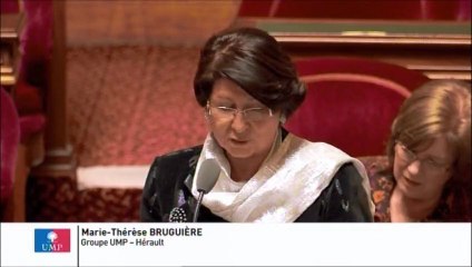 Marie-Thérèse Bruguière, Sénateur de l'Hérault : Menaces sur la gynécologie médicale