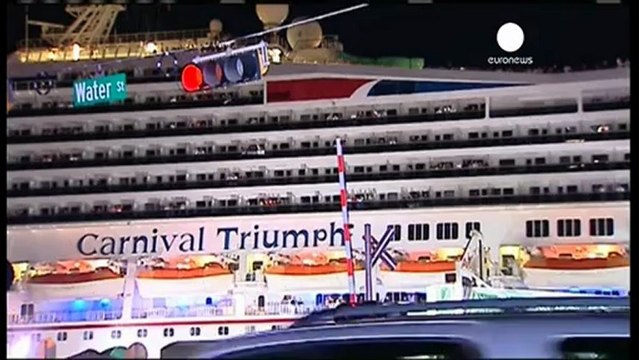 Carnival Triumph'da kabus bitti