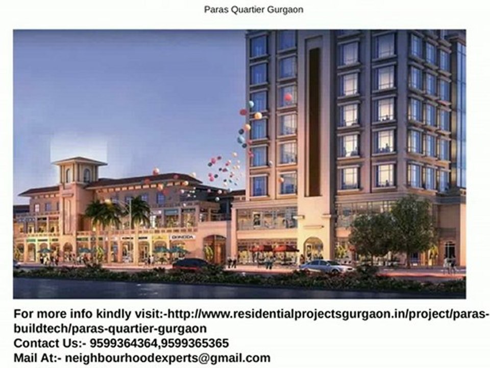 Paras_Quartier_In_Gwal_Pahari_Gurgaon