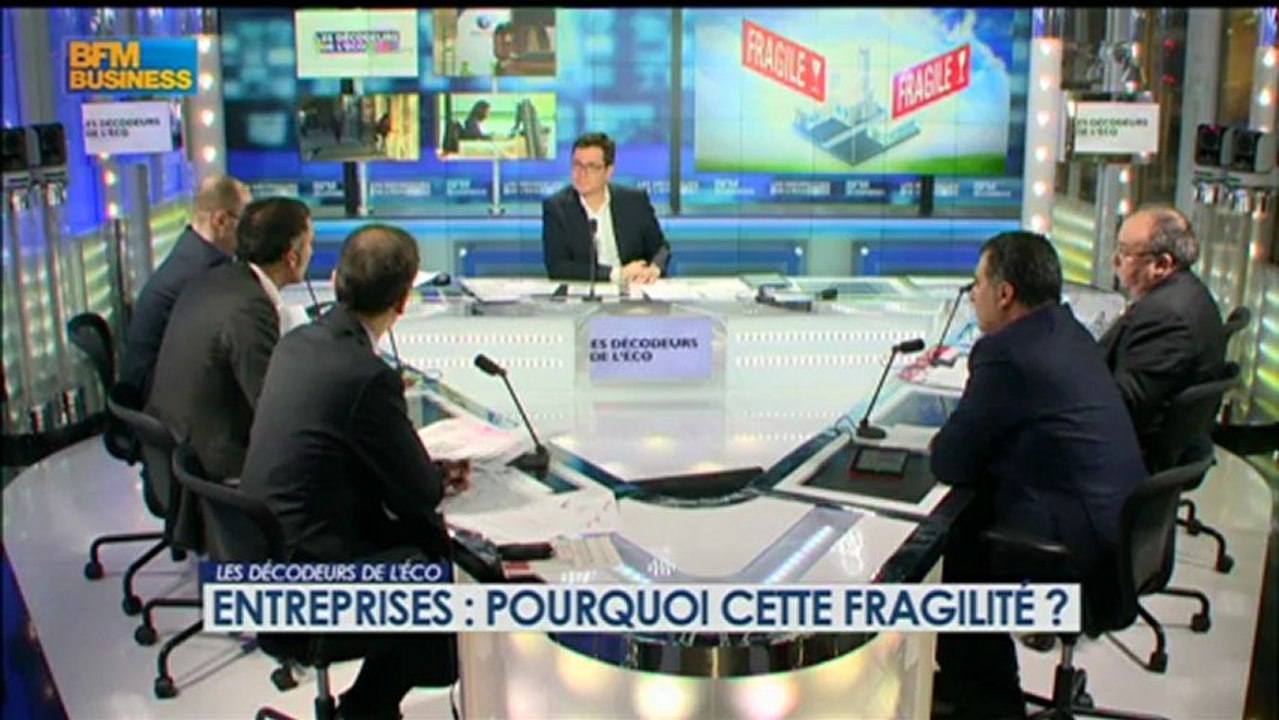 Entreprises : pourquoi cette fragilité? - 14 février - BFM : Les décodeurs de l'éco 2/5