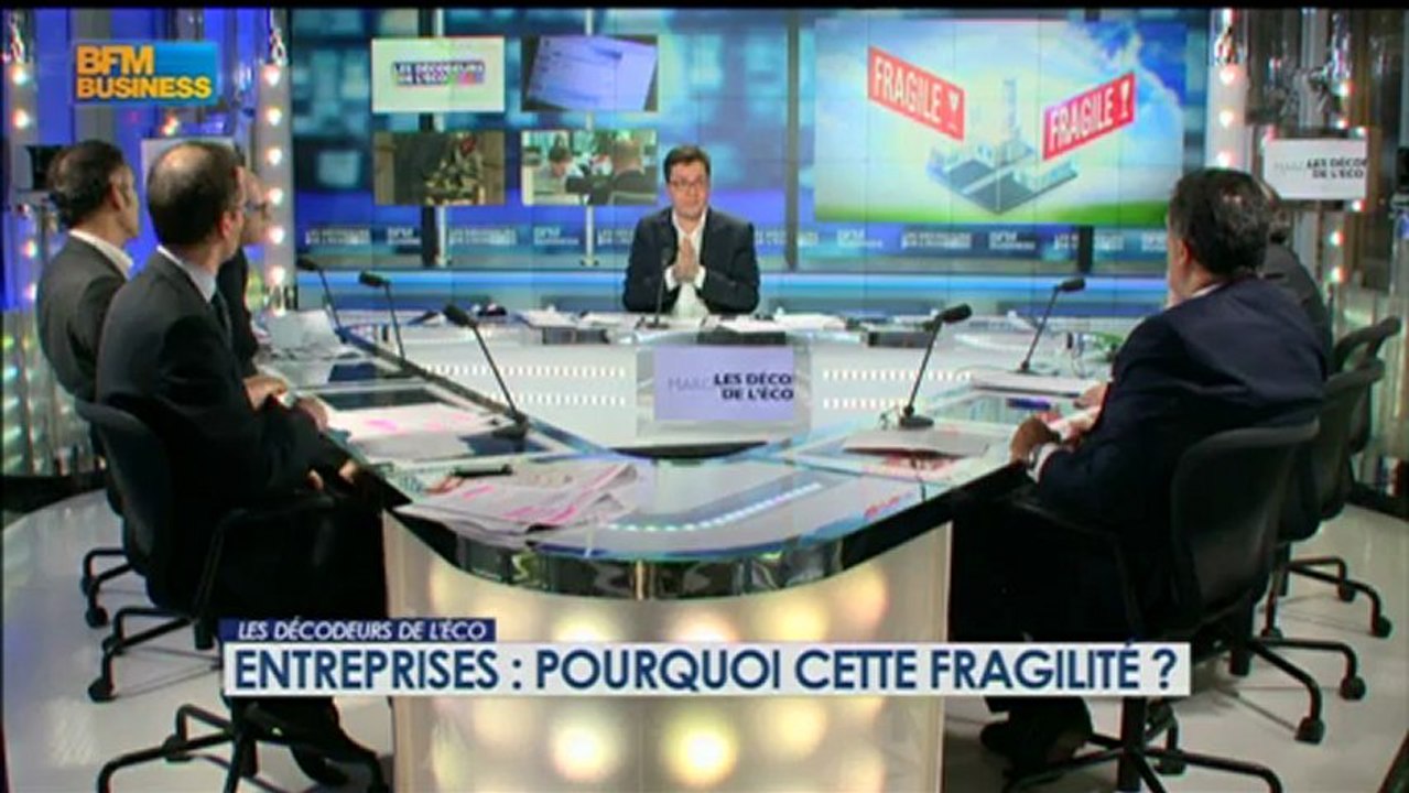 Entreprises : pourquoi cette fragilité? - 14 février - BFM : Les décodeurs de l'éco 4/5
