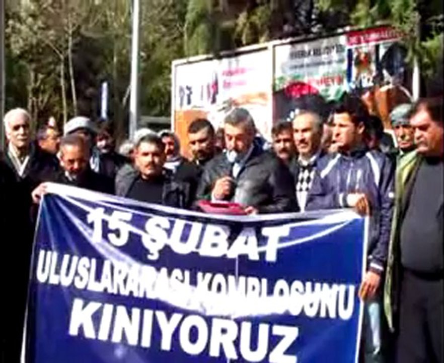 Siverek Abdullah Öcalan'ın Yakalanması Protesto Edildi