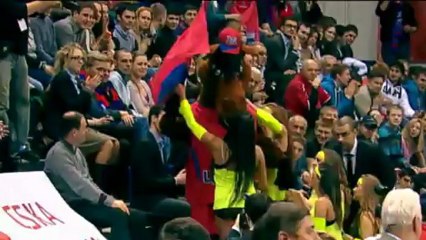 Une demande en mariage lors d'un match du CSKA
