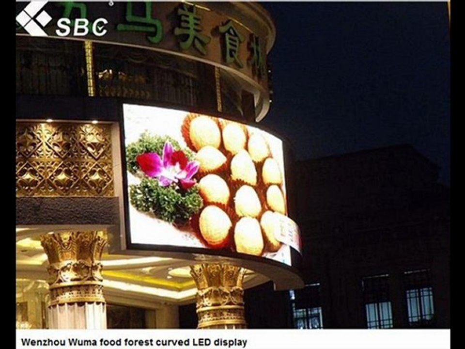 Outdoor LED screen - Écran LED à l'extérieur- www.sbcled.eu