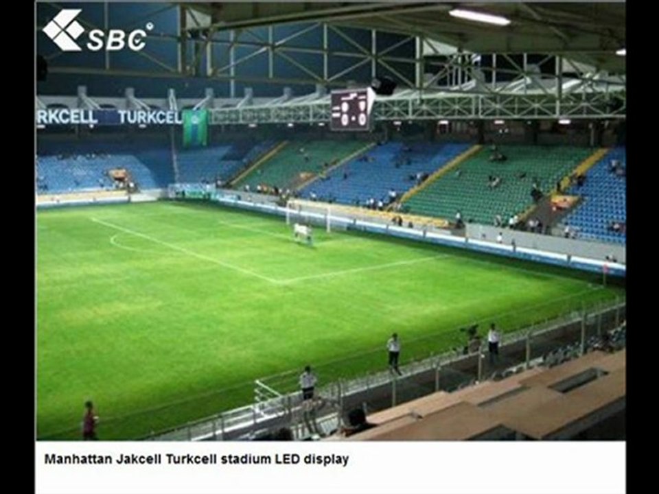 SBC stadion LED kijelzők – Sports LED Displays www.sbcled.eu