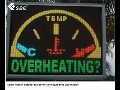 SBC Induced traffic led display– LED kijelzők az utak mentén - sbcled.eu