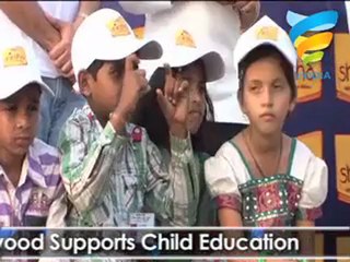 Bollywood Supports Child Education