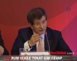 Rum vekile tokat gibi cevap