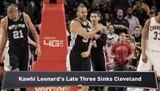 Celtics Edge Bulls; Spurs Top Cavaliers