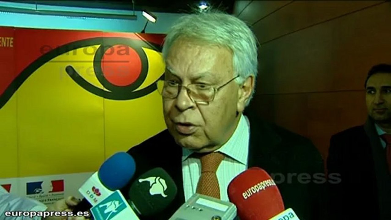 Felipe González espera que no haya un "Váyase sr. Rajoy"
