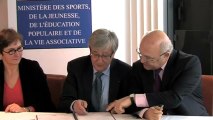 Signature des conventions Emplois d'avenir
