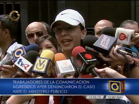 Comunicadores denuncian en Fiscalía agresiones cerca de la embajada de Cuba