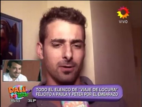 Pronto.com.ar El elenco de "Viaje de locura" felicita a PyP