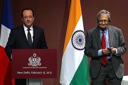 Remise des insignes de Commandeur de la légion d’honneur à M. Amartya SEN