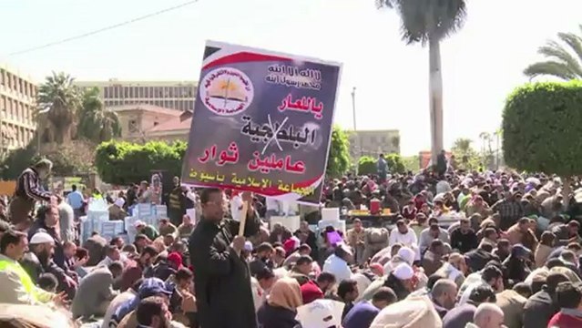 Egypte: manifestation de soutien d'un parti islamiste à Morsi