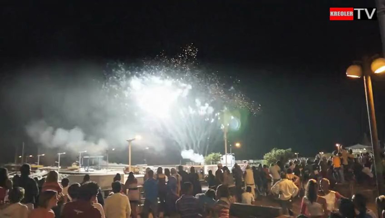 Ile de la Réunion Feux d'artifices