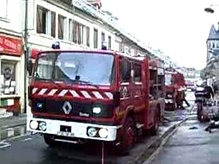 Les pompiers AU FEU!
