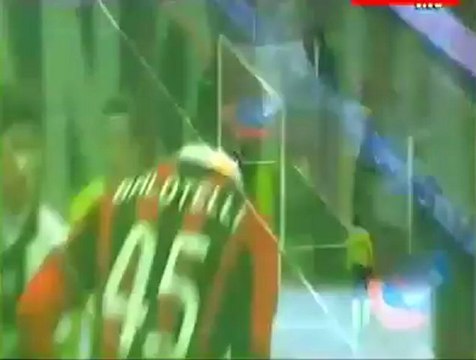 Mario Balotelli Fantastic Free Kick Goal Ac Milan vs Parma 2-0 15.02.2013