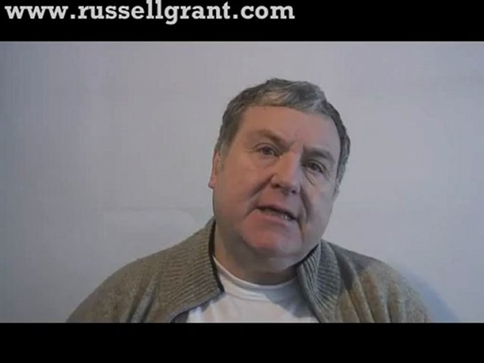Russell Grant Video Horoscope Virgo February Saturday 16th 2013 www.russellgrant.com