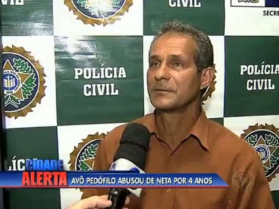Avô pedófilo se diz "cantor evangélico" abusava da neta por 4 anos é preso