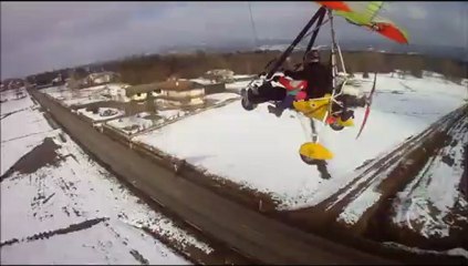 Tests et exercices en vol dans la région d'Ambert