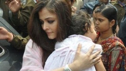 SPOTTED: Aishwarya Rai with Aaradhya Bachchan in BHOPAL