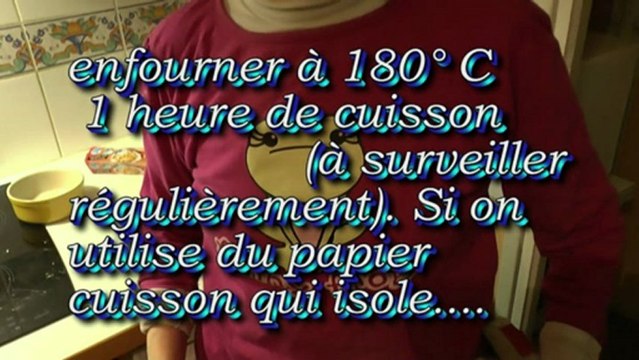 LES RECETTES DE MICHOU W-D.D. - LE GATEAU AUX PRUNEAUX D'AGEN - 1er FEVRIER 2013.