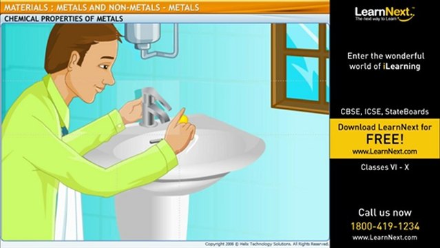 Class VIII Materials Metals and Non Metals - Metals