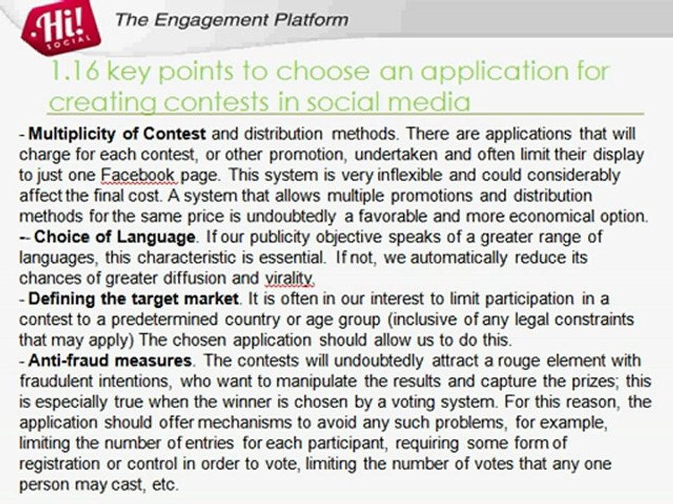 16 key points to choose an application for creating contests in social media