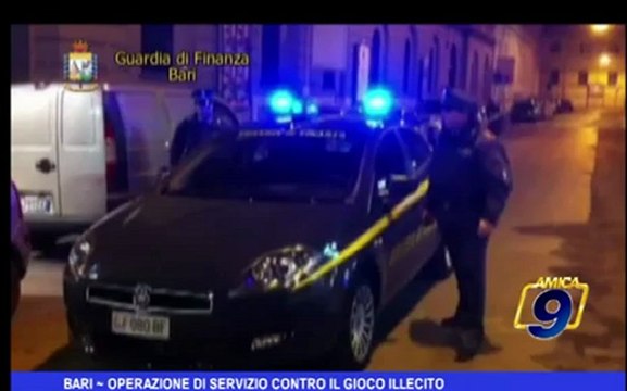 Bari | Operazione di servizio contro il gioco illecito