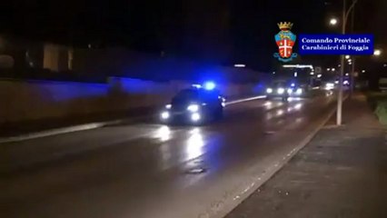 San Severo (FG) - Estorsioni, ricettazioni, 23 arresti (15.02.13)