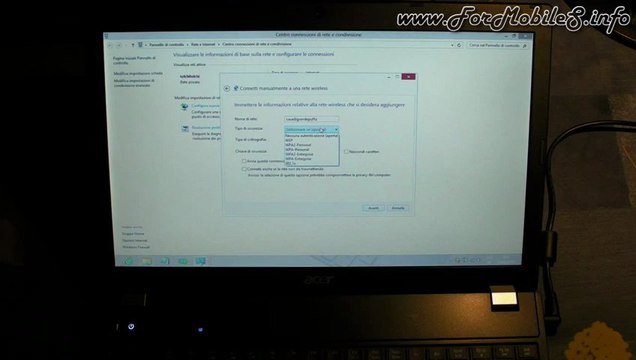 Guida Windows 8 Pro - Come collegare il PC alla rete via cavo oppure in Wi-Fi