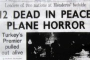 Menderes'in sağ kurtulduğu uçak kazası