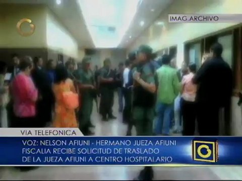 Exigen a la jueza del caso Afiuni dar la cara y aprobar solicitud de traslado urgente