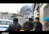 Un incendie ravage un camp rom à Aubervilliers