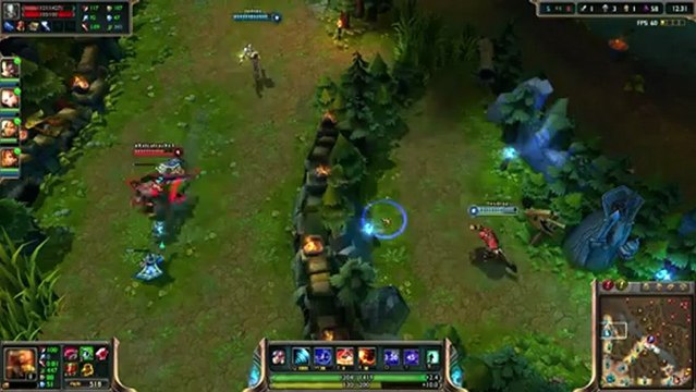 Lee Sin renvoie Trynda d'un gros kick - League of legends - team-aaa.com