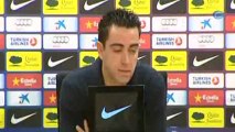 Xavi reconoce que 