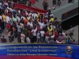 Vicepresidente Maduro inaugura residencias estudiantiles en Sabana Grande