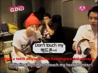 BIGBANG TV Part 3 - (GD TV) (2NE1) - Turkish Sub