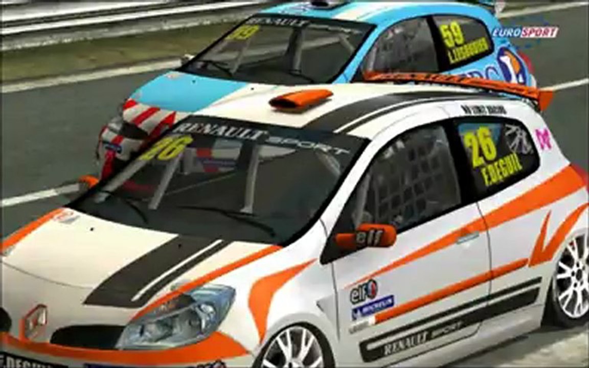 Championnat Clio Cup 3eme manche Monza Course1