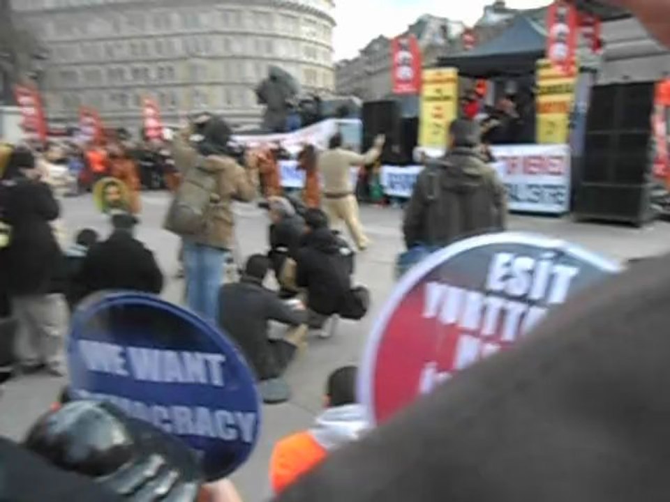 16 şubat 2013 Londra Alevi Mitingi - Semah