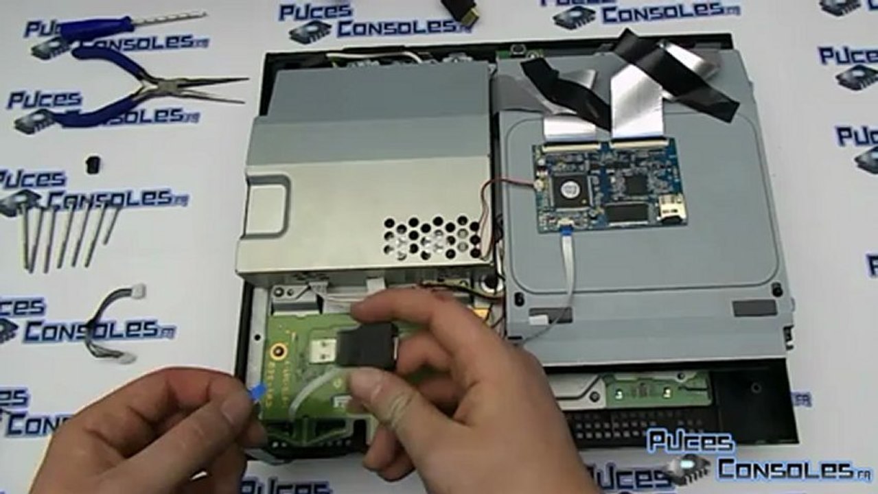 Tutoriel montage et installation 3k3y par Puces Consoles TV