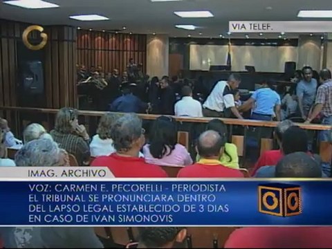 Tribunal se pronunciará dentro de tres días hábiles sobre medida humanitaria para Iván Simonovis