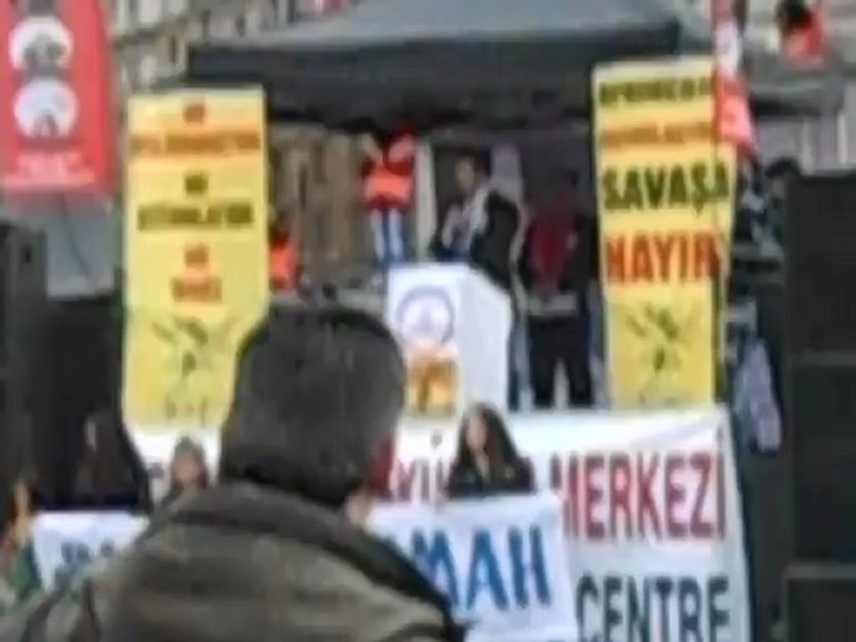 16 şubat 2013 Londra Alevi Mitingi - 4. İsrafil Erbil’in uzun konuşması