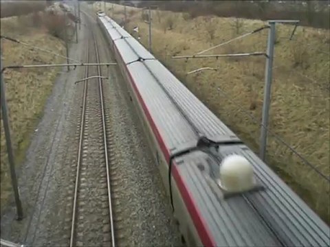 BB 67200 sur LGV Nord 16 février 2013